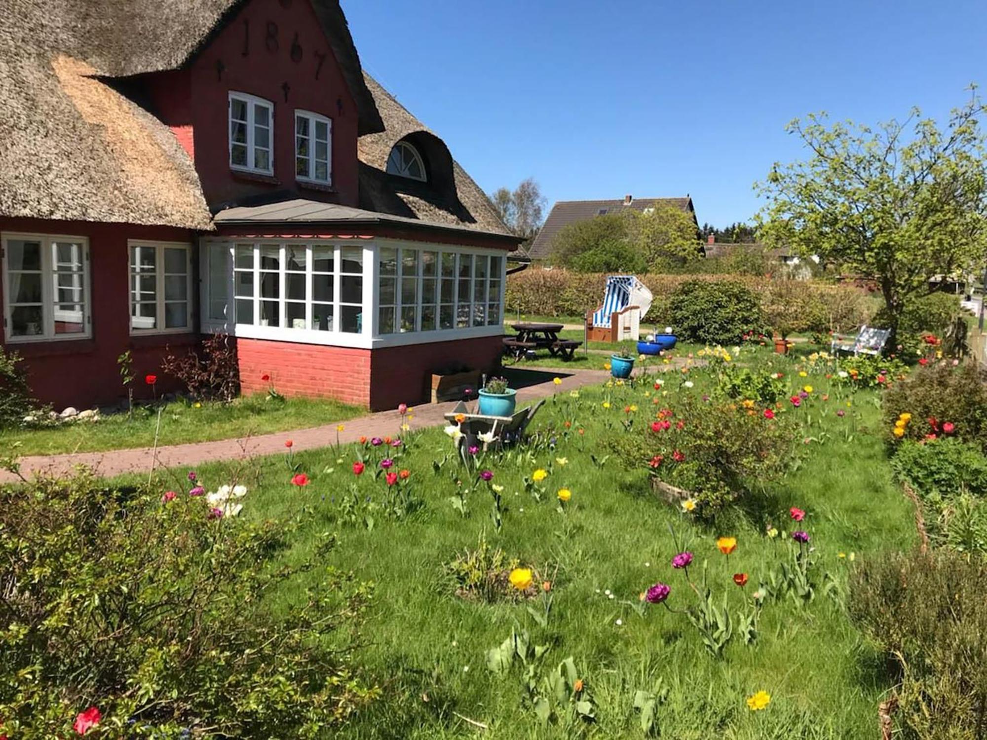 Hues Sanskiin Ferienwohnung *Aawerkant* Suddorf Buitenkant foto