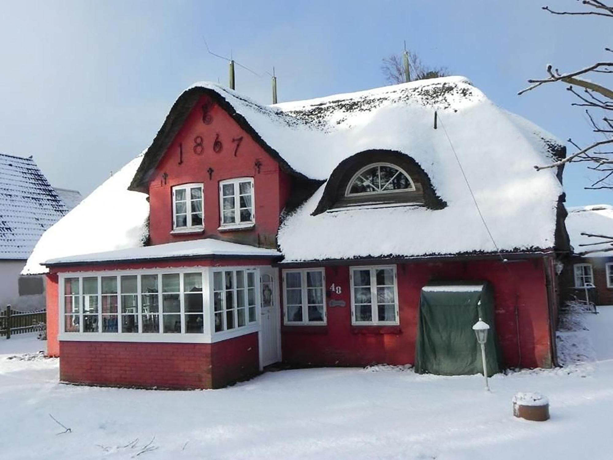 Hues Sanskiin Ferienwohnung *Aawerkant* Suddorf Buitenkant foto